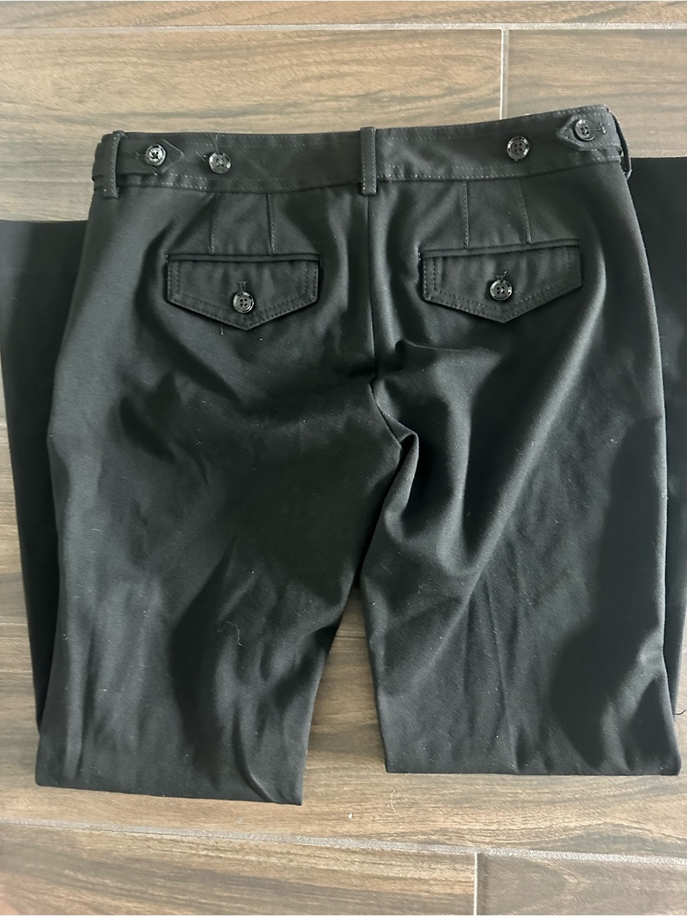 Express columnist Black bootcut Trousers for Women 2 short - Picture 3 of 6